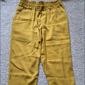 Zara Yellow Dress Pants